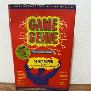 Vintage Game Genie (SNES Super Nintendo) - In Original Box - Galoob - NO MANUAL